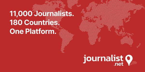 12,000 journalists, 190 countries, one platform